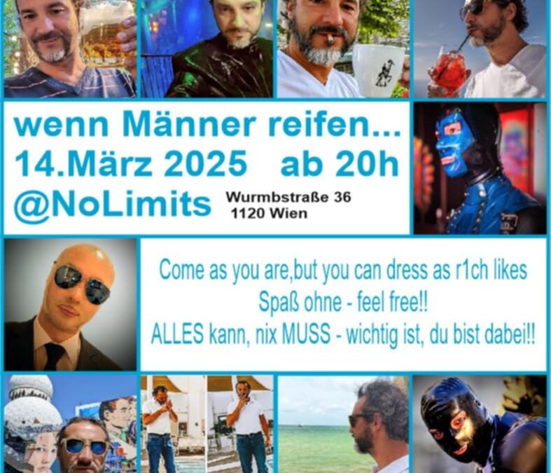 Save The Date – wenn Männer reifen